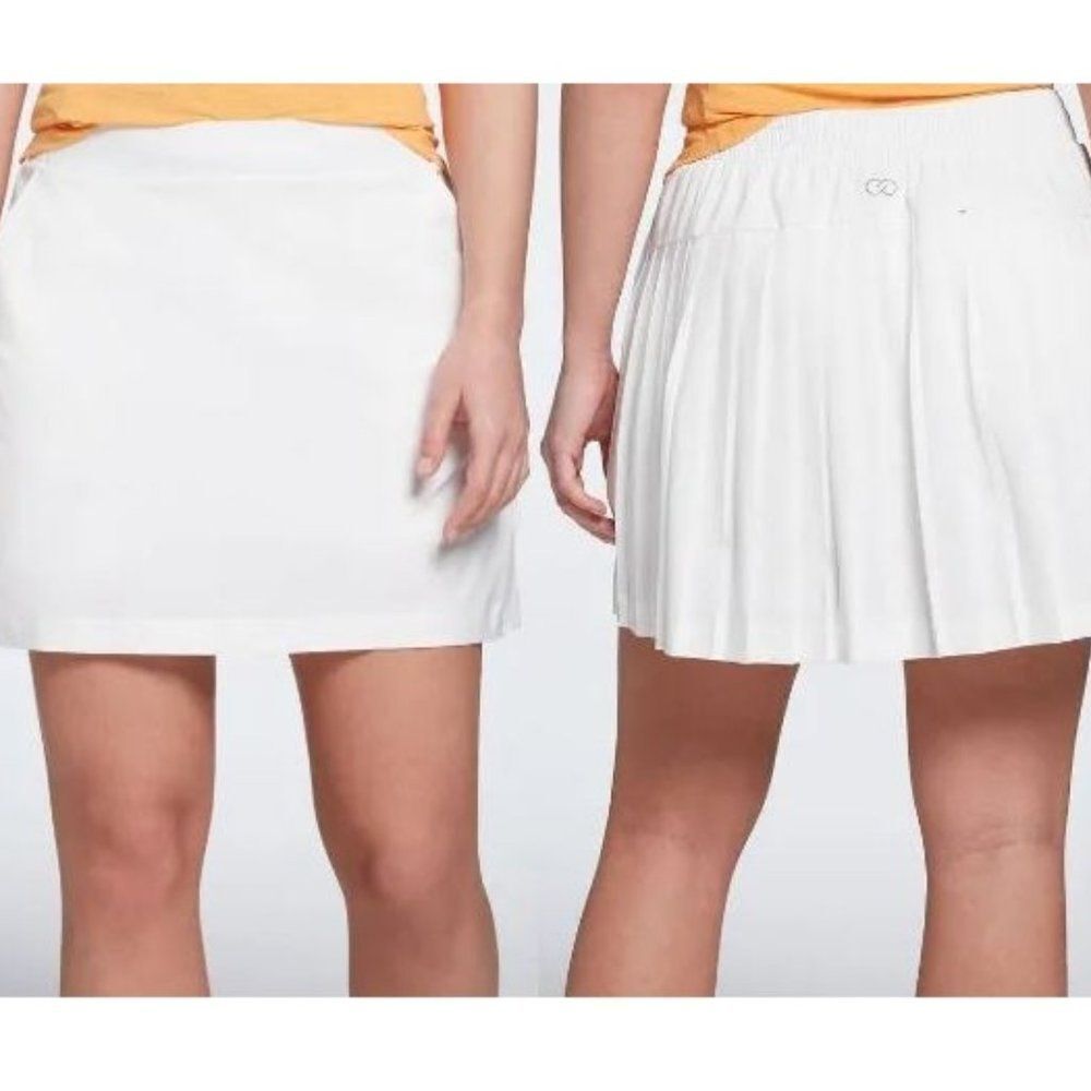 Women's White Skort